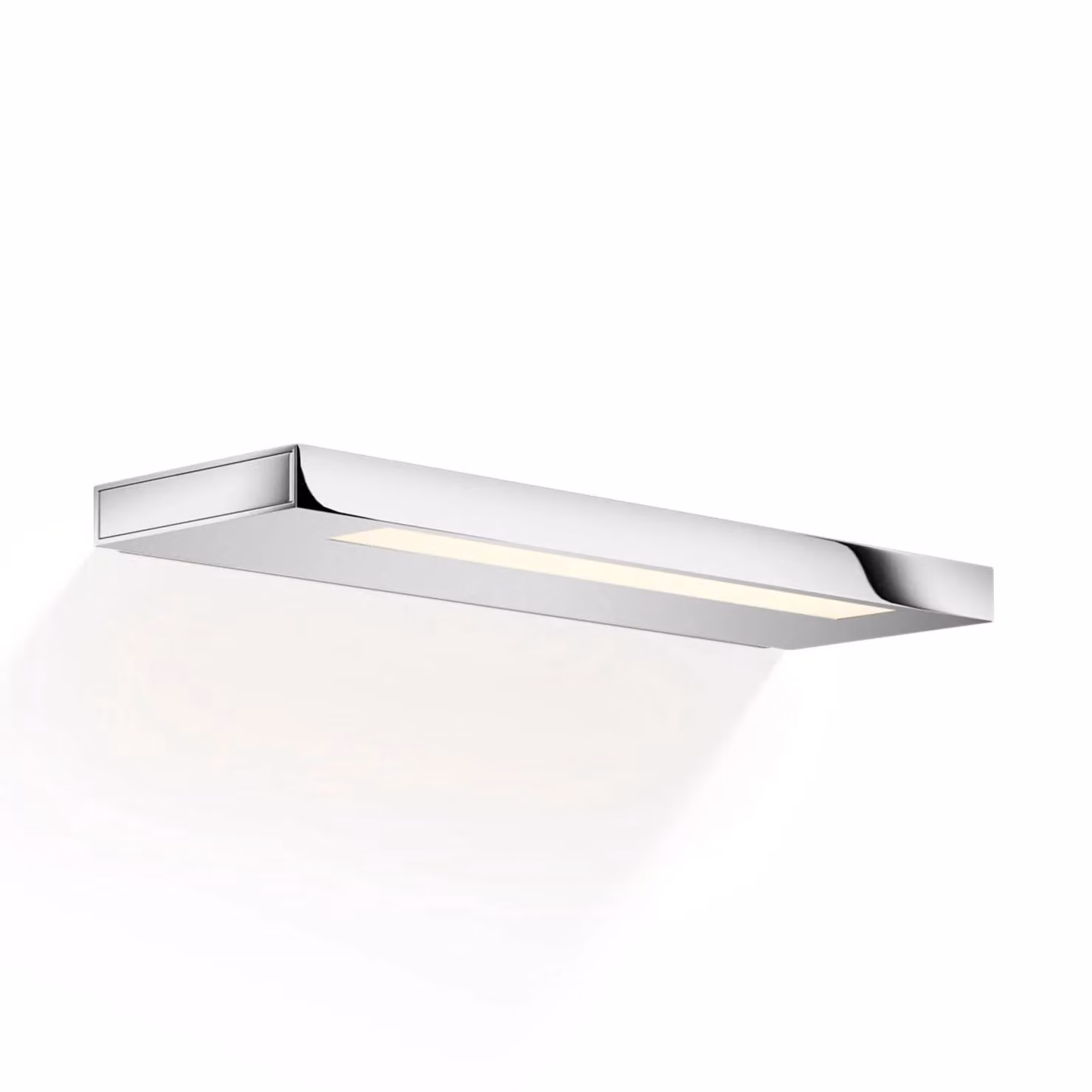 Decor Walther Applique da parete Slim 34 N, Cromo / Argento, Bagno, Alluminio, Moderno, Applique