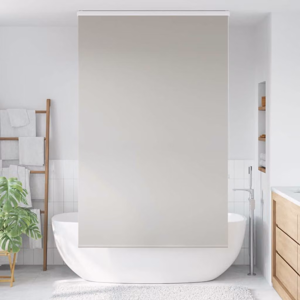 vidaXL Tenda a Rullo Doccia con Cassonetto 120x240cm Larghezza Tessuto