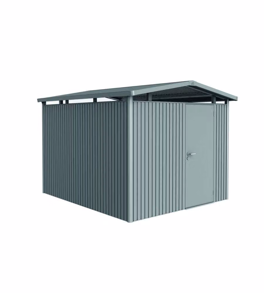 Casetta Panorama Misura P5 grigio quarzo metallizzato con porta standard