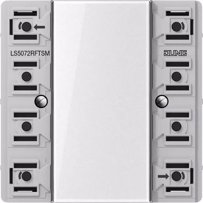 Jung LS5072RFTSM Modulo trasmettitore radio KNX RF a parete, 2 ingressi