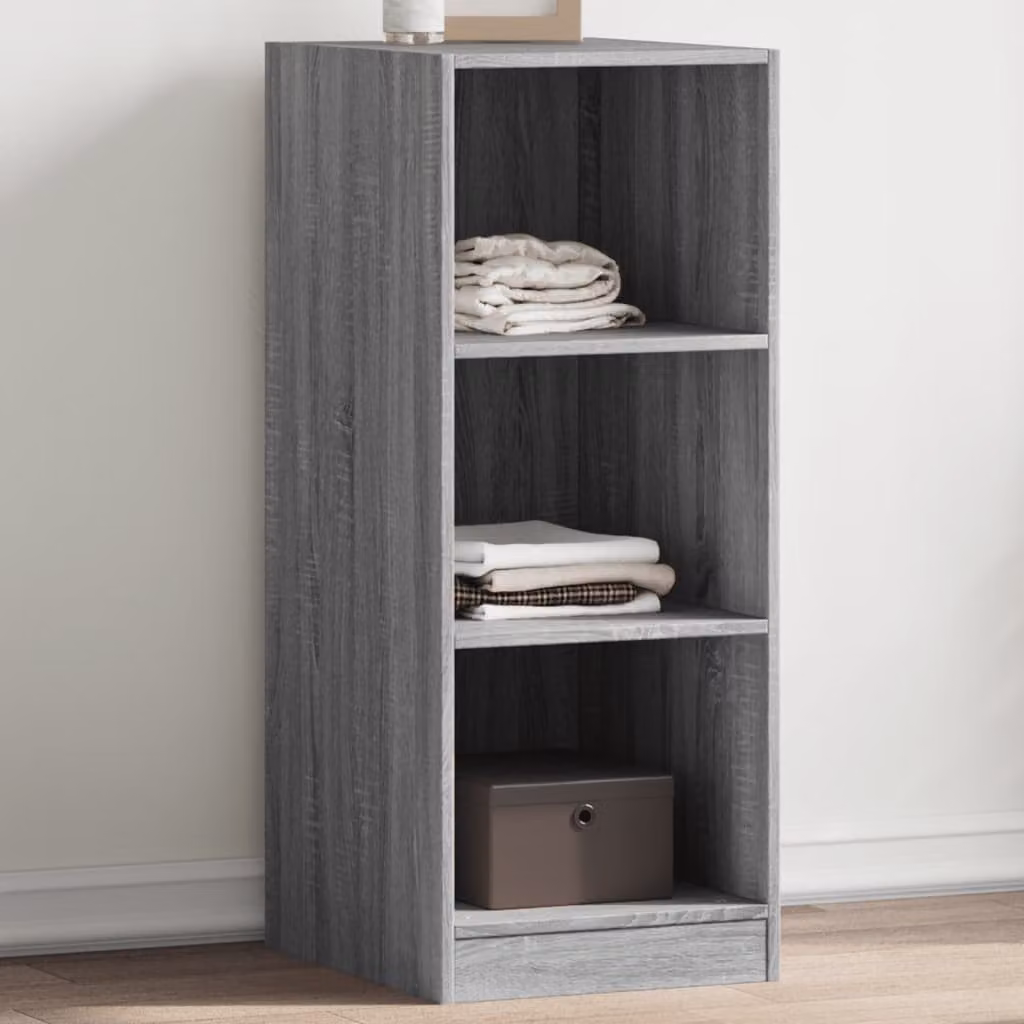 Armadio da camera da parete vidaXL in legno grigio opaco L: 48 cm, P: 41 cm, H: 102 cm