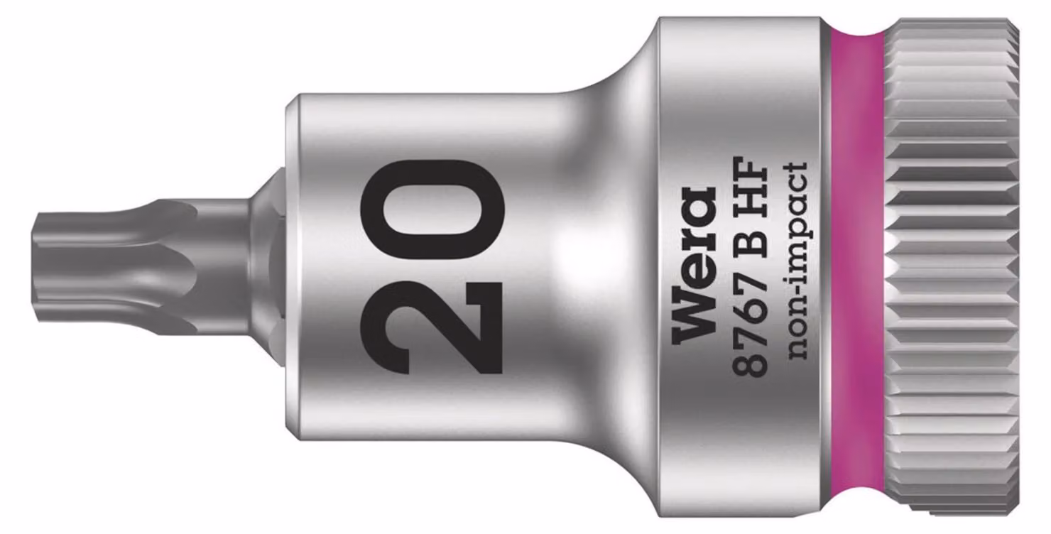 Inserto per cacciavite con funzione di bloccaggio 3/8" T20x35 mm Wera | 4013288188847