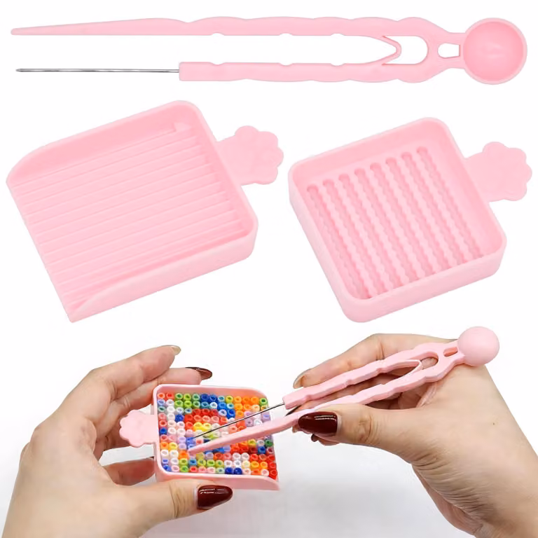 Set di strumenti per perline da stirare, composto da 3 pezzi, adatto per perline da 2,6 mm
