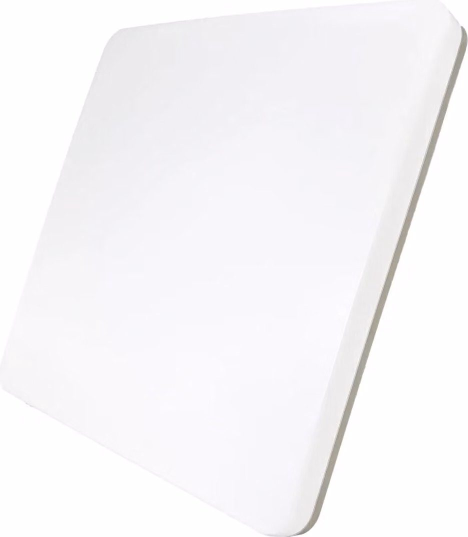 Plafoniera LED 28W | Classe di protezione IP40 | Lampada da parete CCT colori regolabili 3000-6500 K | Angolare, 40 x 40 cm | 5800lm, bianco