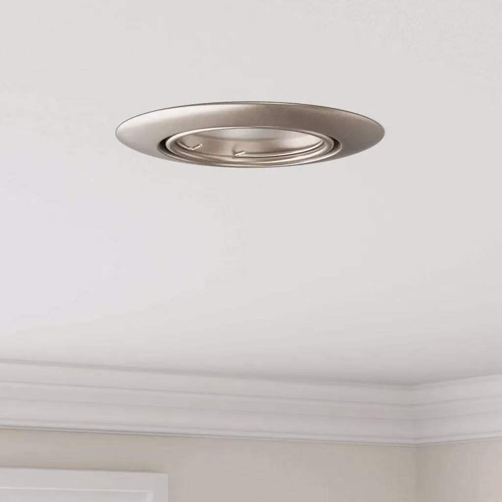 Set di 12 faretti da incasso vidaXL argentati in metallo, forma quadrata, L/P/H: 9 x 9 x 2,5 cm