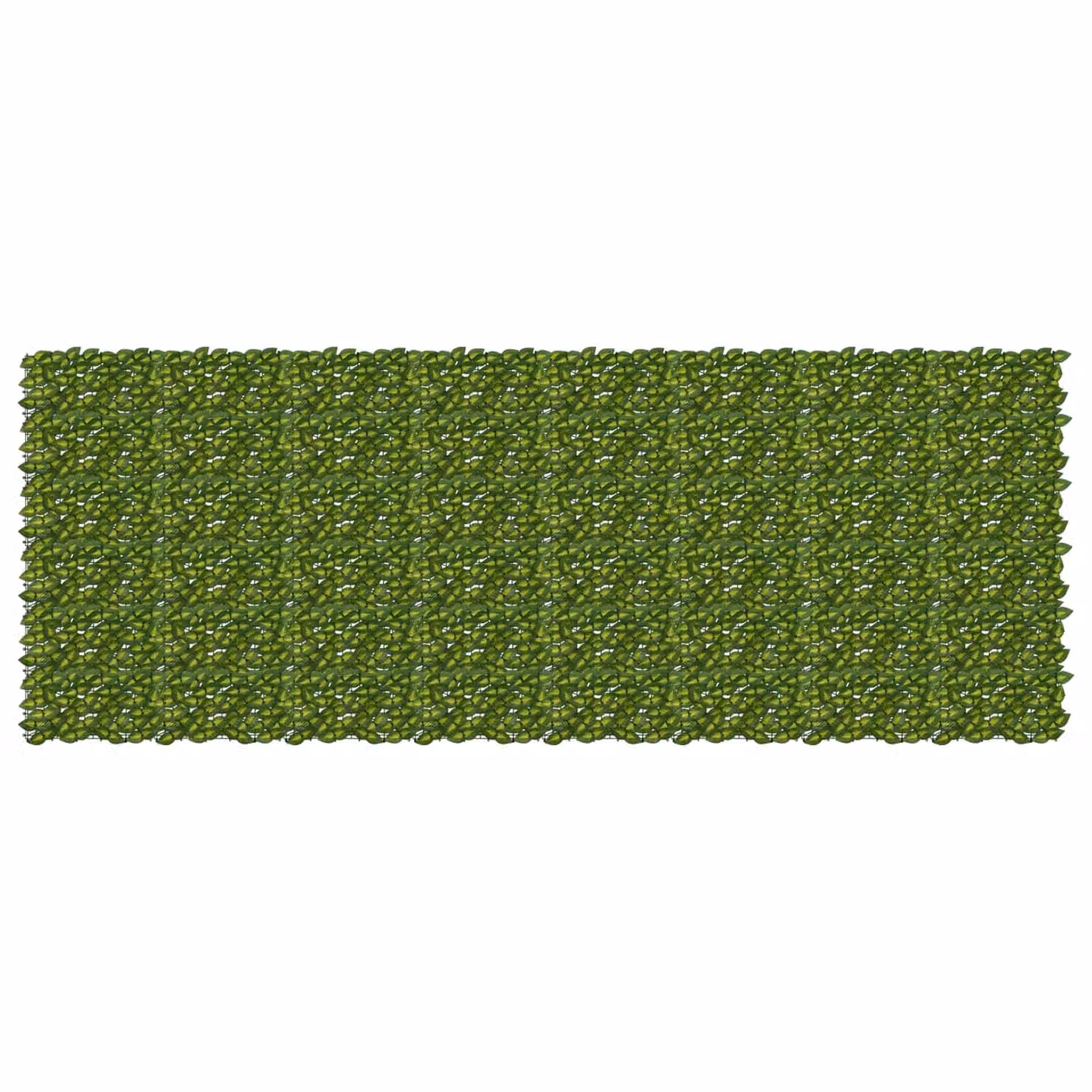 Schermo per balcone con siepe artificiale vidaXL, Verde e Giallo, L: 400 cm, H: 150 cm