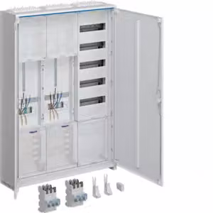 HAGER ZB333Q25EN Armadio completo, universZ, 2ZP, 3 punti, VT5