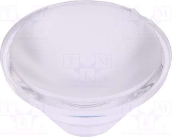 10 lenti per LED con angolo di 60°, modello OSOLRA2060M, lenti trasparenti e rotonde