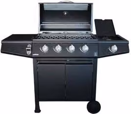 Barbecue a Gas GPL 4 Bruciatori + 1 Fornello 126 CMX52X103H. Lapillo