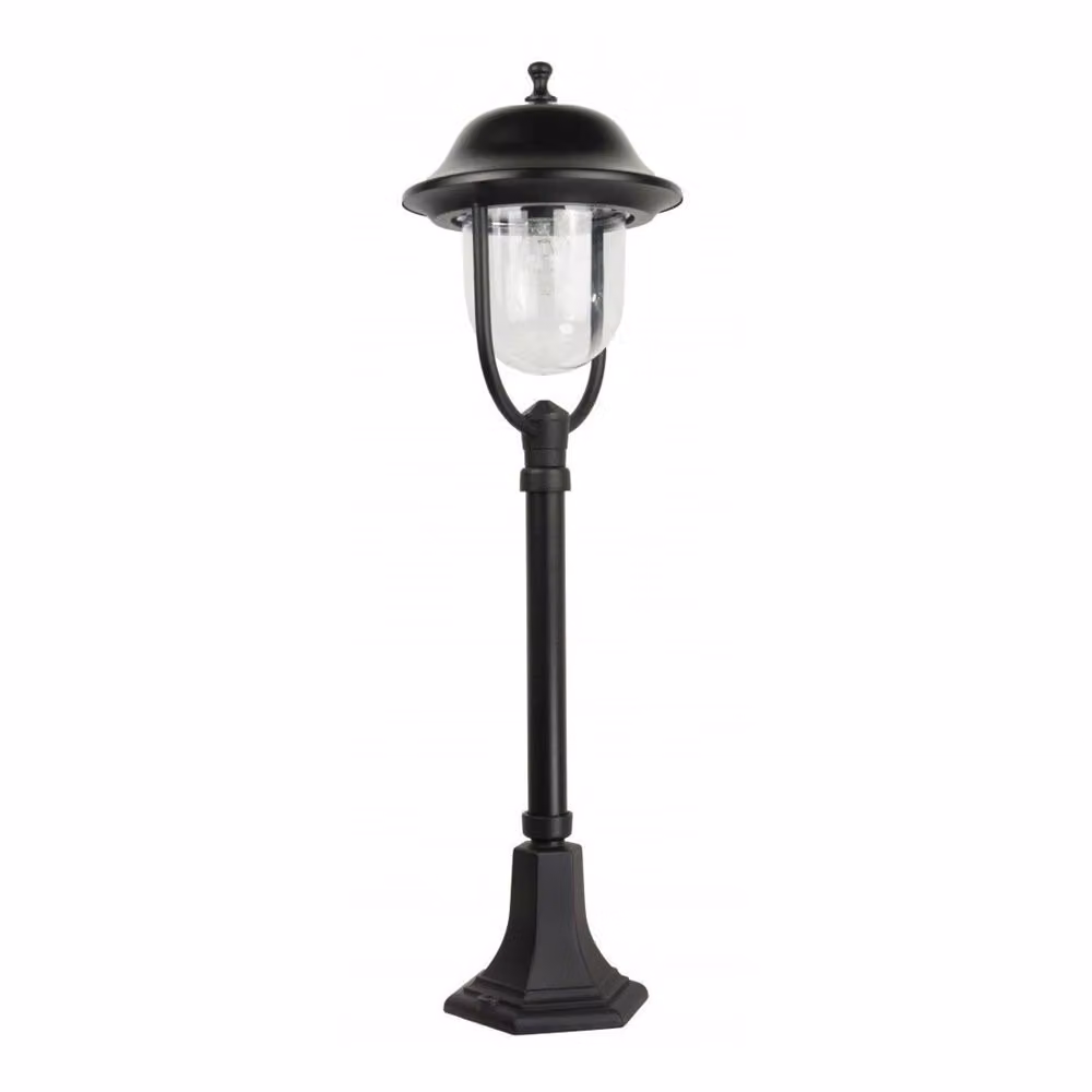 Lampada da giardino retrò a stelo 87 cm 1xE27 nero IP43 SU-MA Prince K 5002/3/O