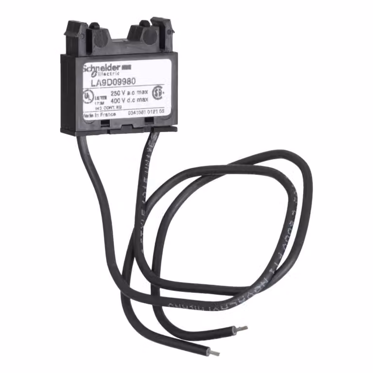 Modulo di collegamento Schneider Electric, circuito RC, 220 V CA per LC1F LA9D09980