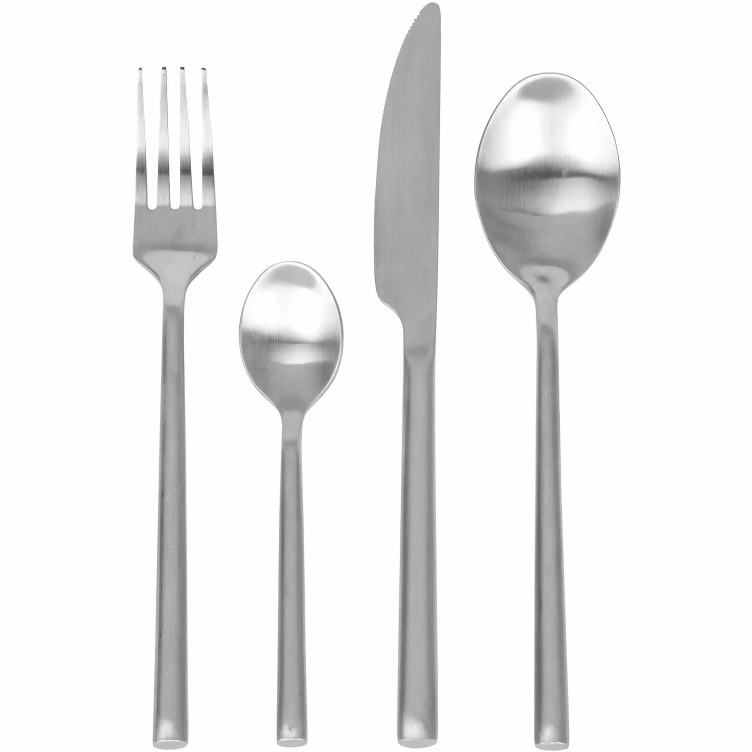 Servizio posate Dakotah Gusto Casa in acciaio inox satinato argento, 24 pezzi