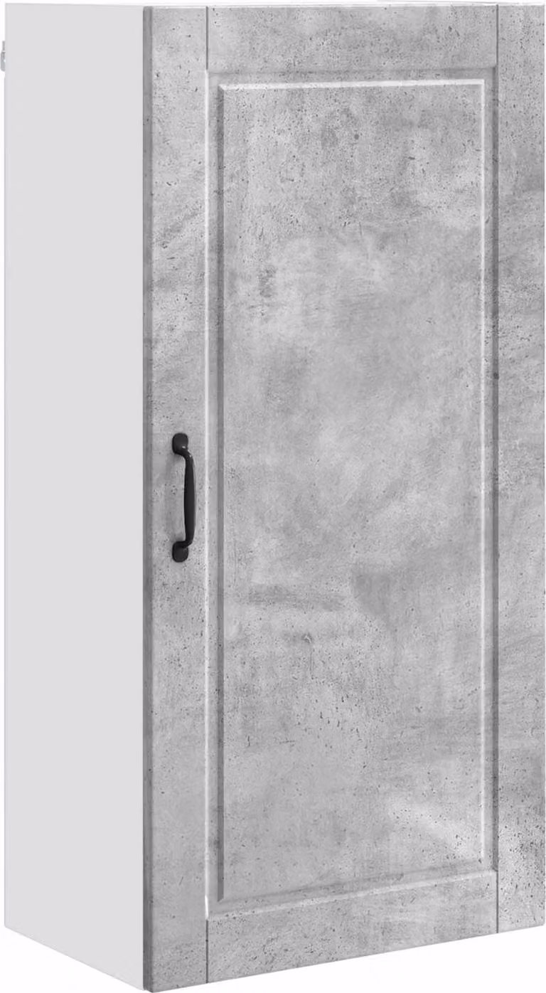 Armadietto a muro PORTO Grigio cemento 50 x 31 x 100 cm