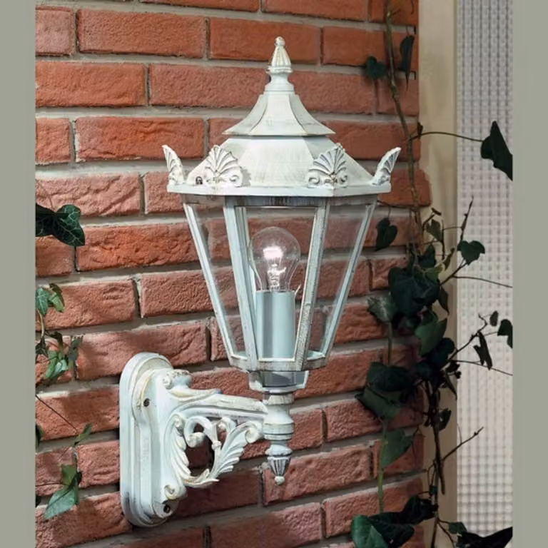 Albert Leuchten Applique da esterni AWL, dimmerabile, Bianco / Opale, Alluminio, Campagna / Rustiche, Applique da esterni
