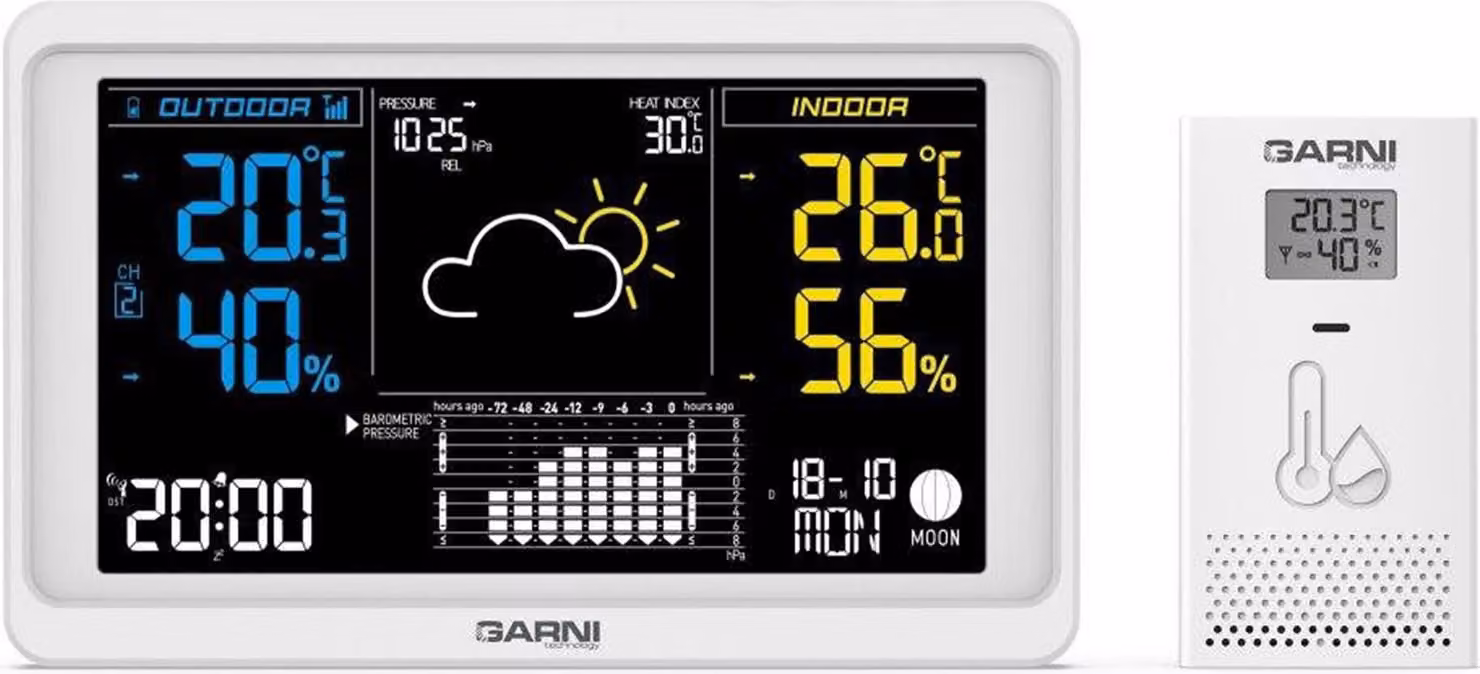 Stazioni meteorologiche GARNI 618W Precise
