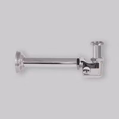 SIFONE RIBASSATO PER LAVABO E BIDET SOSPESO IN OTTONE 1"1/4 x 250 mm