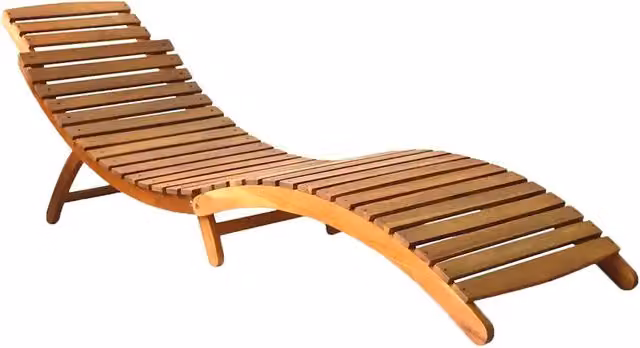 Lettini Prendisole 2 pz | Sdraio da giardino | Lettino da sole con Cuscini in Legno Massello d'Acacia
