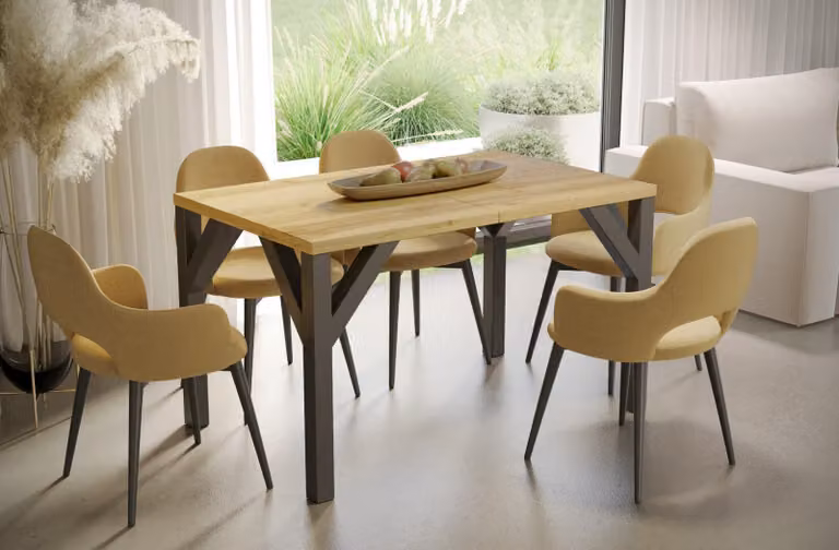 Tavolo pieghevole BALTIKA 130(240)x90 rovere wotan