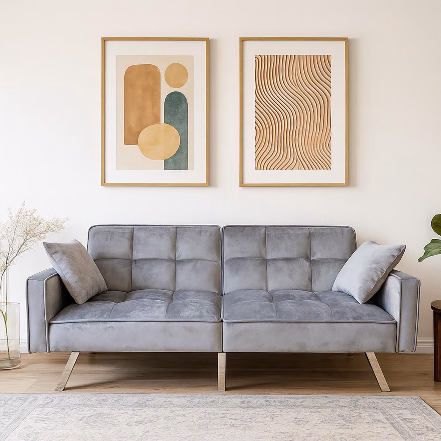 Divano letto Brigga Grigio