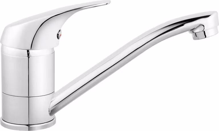 Miscelatore per lavabo e lavello indipendente Ferro ONE, cromato
