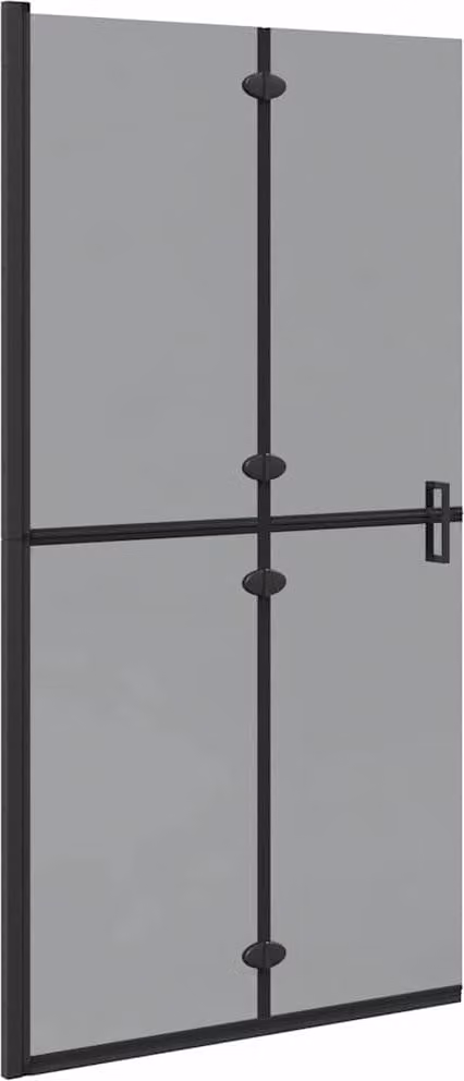 Parete doccia walk-in Nero 100 x 6,5 x 190 cm