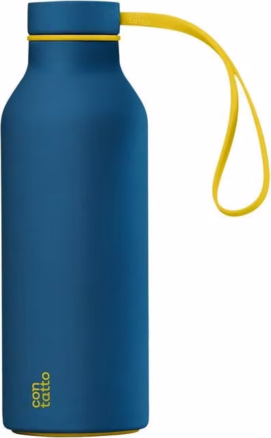 Borraccia Termica Con-Tatto in Acciaio Isolata Blu 500 ml