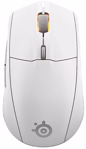 Mouse Wireless SteelSeries Rival 3 Gen 2 Bluetooth, 18000 DPI, Bianco