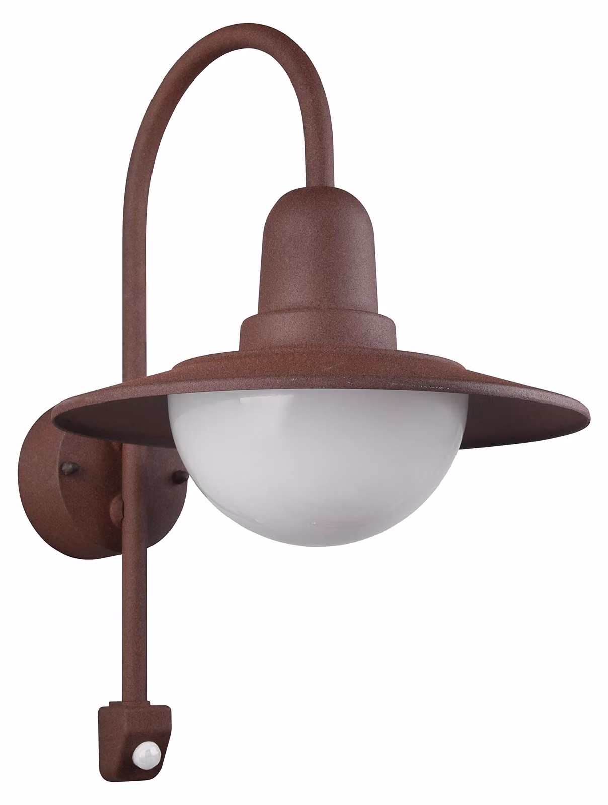 Lampada da parete esterna con sensore di movimento, grado di protezione IP44, dimensioni 30x45 cm, colore nero