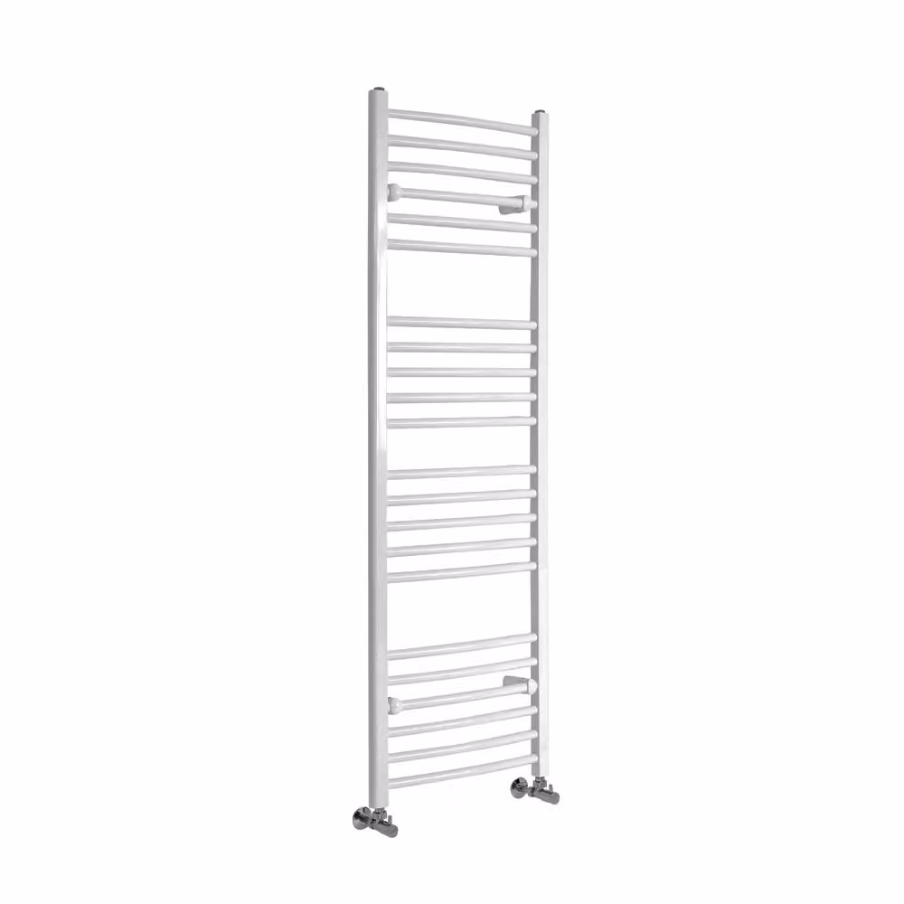 Scaldasalviette Curvo Bianco - Termoarredo Bagno - 638W - 1600 x 500mm - Ive