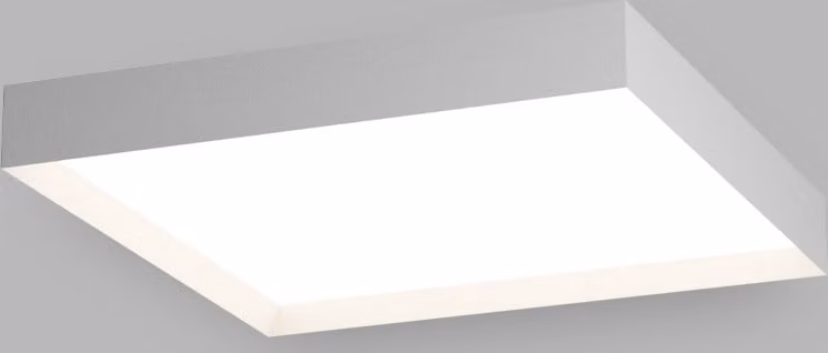 Apparecchio a soffitto MILO CRI90 LED dimmerabile, Variante: bianco, 600x600 mm, 60 W, 3000/4000 K, DALI