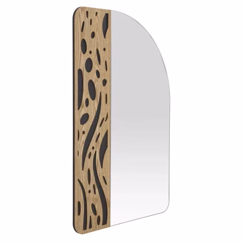 Specchio da muro moderno Terry Mauro Ferretti multicolore L: 60 cm, H: 90 cm – 2