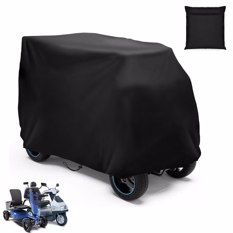 Copertura protettiva per auto elettriche e sedie a rotelle, dimensioni 170x61x117 cm, impermeabile, realizzata in tessuto Oxford 420D per uso esterno
