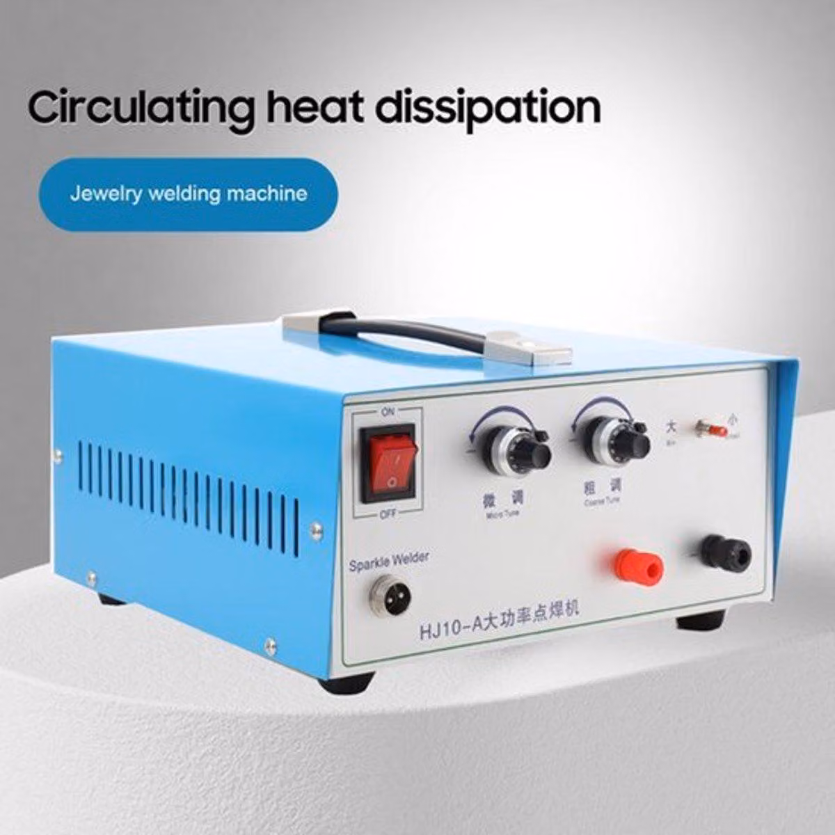 Apparecchio portatile per saldature a punti per gioielli - 80A - 220V - saldatrice laser per oro e argento