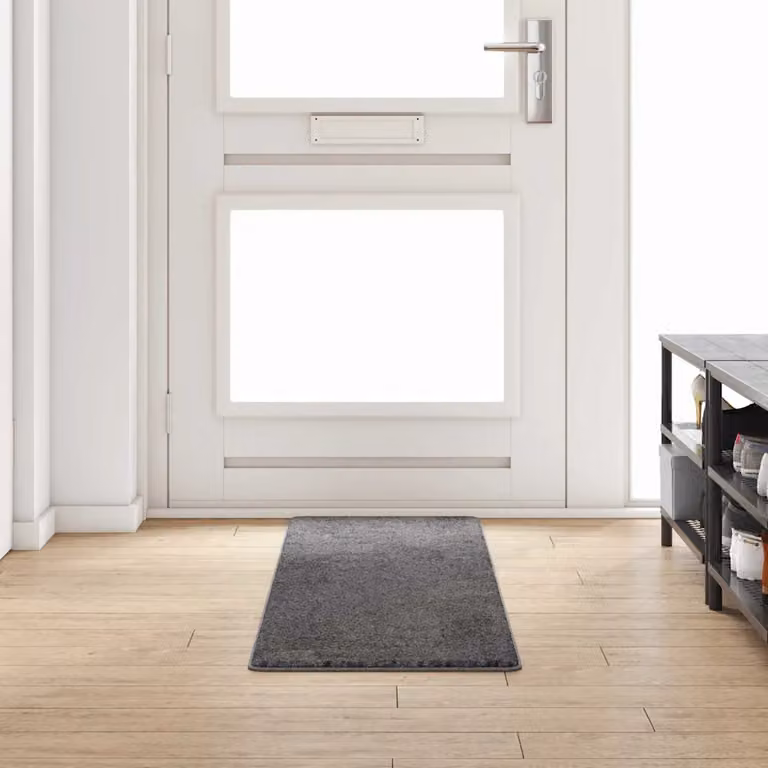 Runner in moquette vidaXL Grigio, 50 x 200 cm, 100% polipropilene, design moderno e resistente alle macchie