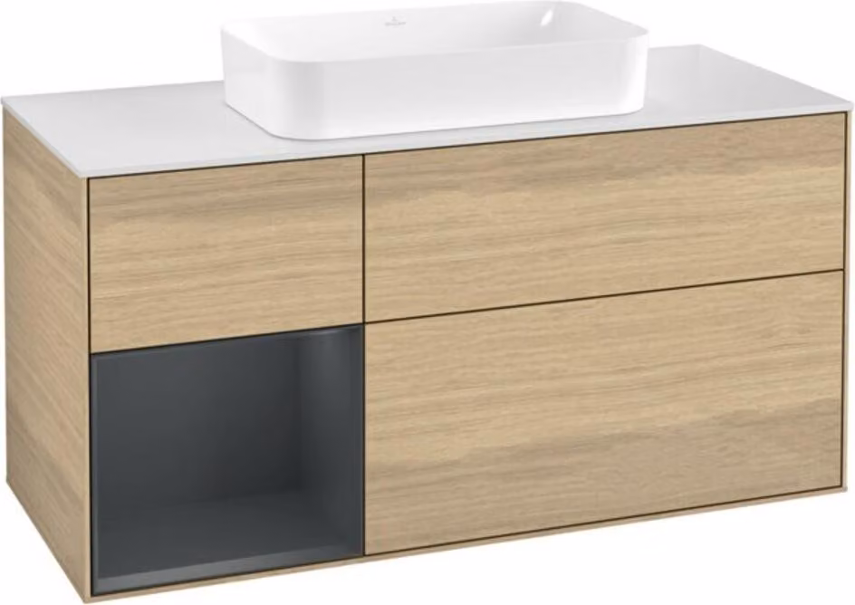 Mobile V&B Finion 120x60 cm, Reg li md bl. m Lac, Oa ven
