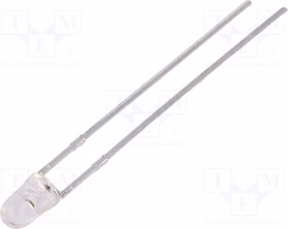 1 LED a montaggio superficiale (SMD) da 3 mm, colore rosso. Numero di uscita: 2. Modello: L-7104SEC-J3. Diodo LED, montaggio a foro passante (THT), 3 mm, angolo di emissione 30°, intensità luminosa: 5000-9000 mcd