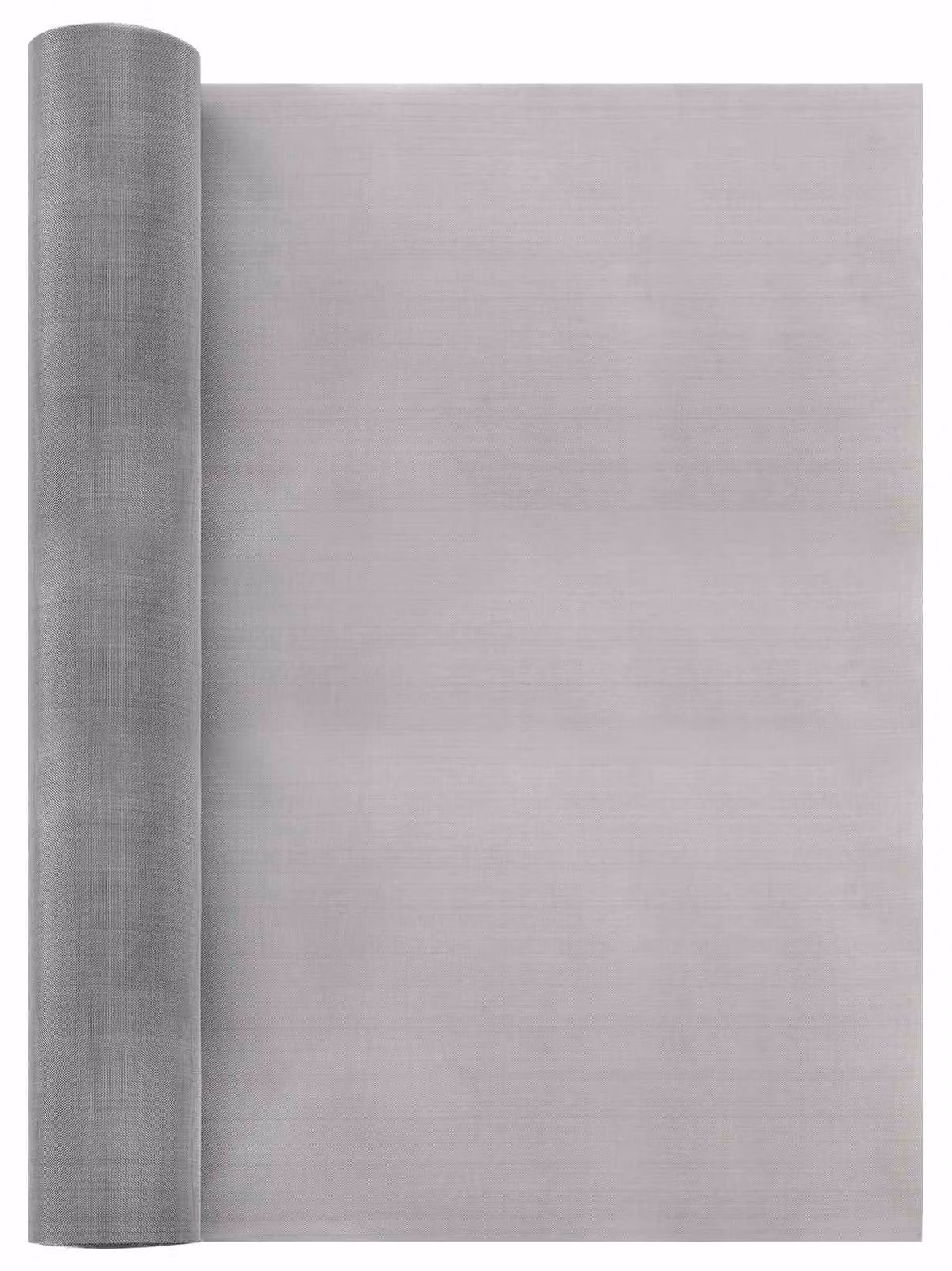 Schermo a rete, dimensioni 40 x 1000 cm, maglia 60, acciaio inossidabile 201, colore argento