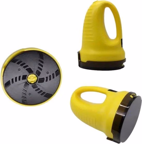 Sbrinatore elettrico per parabrezza - Ricaricabile - Raschietto giallo per auto - Raschietto senza fili per finestrini
