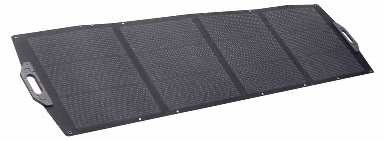 Pannello solare pieghevole da 200W, caricabatterie solare monocristallino portatile ad alta efficienza (24%) con uscita MC4, porte USB-A, Type-C e DC, impermeabile IP67, ideale per centraline di alimentazione, campeggio e escursioni