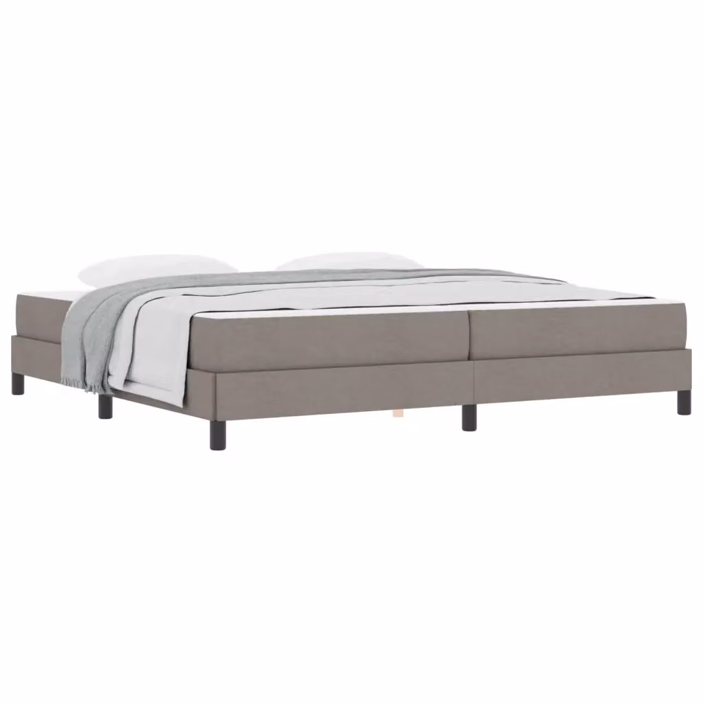 Letto a molle vidaXL Talpa in tessuto con materasso a molle insacchettate L/P/H: 200 x 200 x 280 cm – 2
