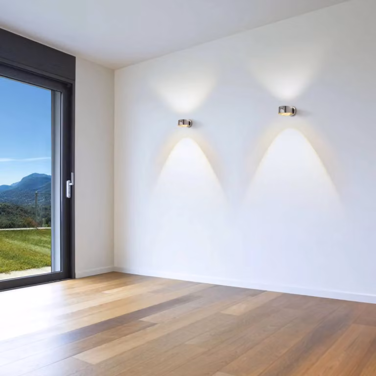 Top Light Applique da parete a LED Puk, dimmerabile, Cromo / Argento, Corridoio, Metallo, Moderno, Applique a LED