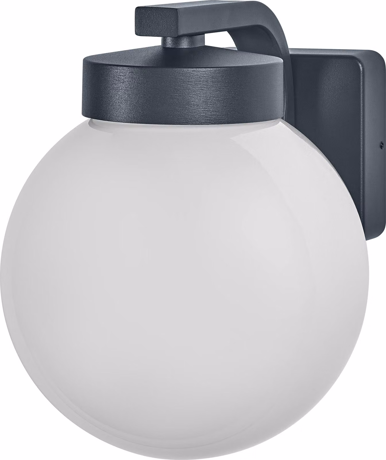 OSRAM Endura Classic LED parete Erda, attacco E27, IP54, alluminio grigio scuro, compatibile Smart+