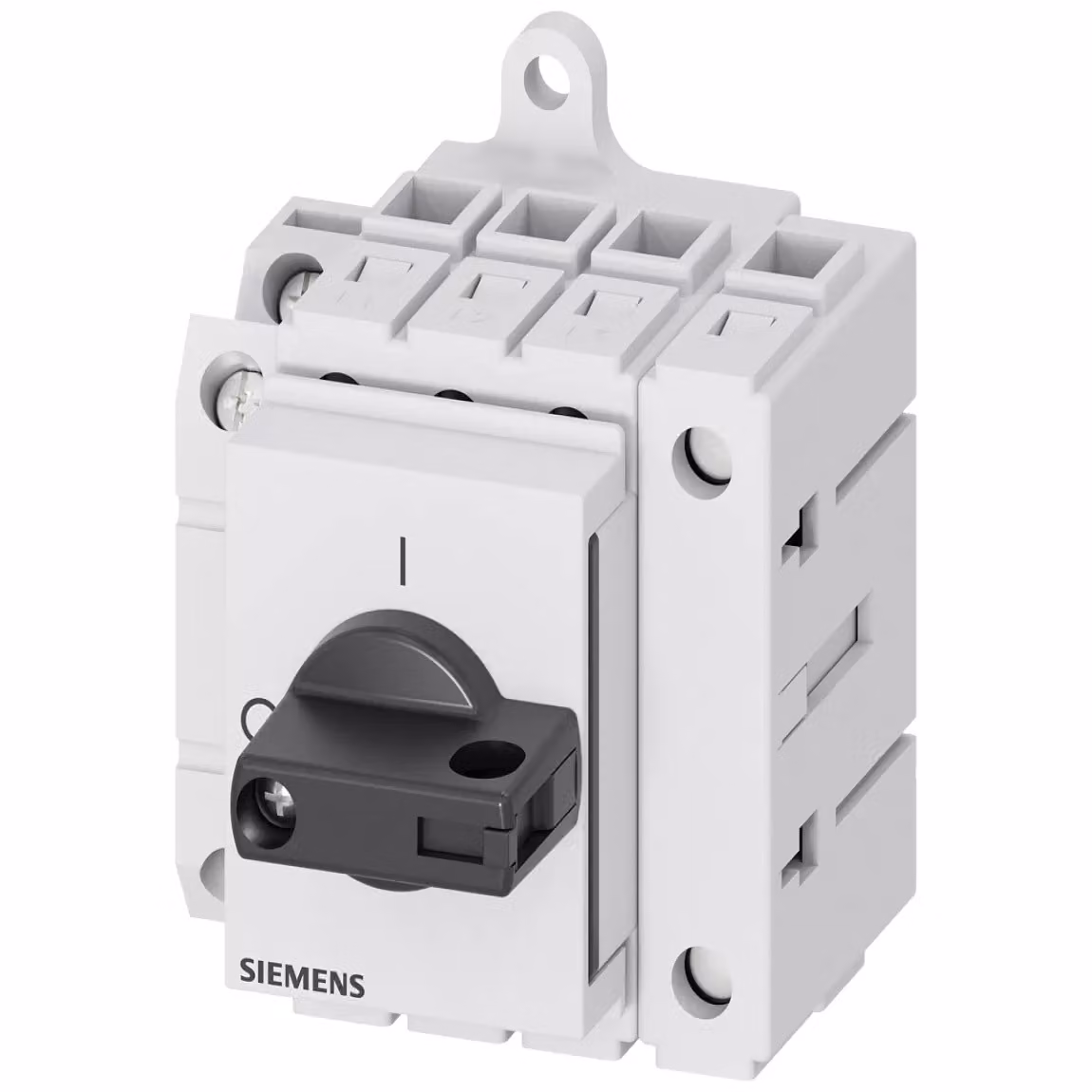 Interruttore sezionatore Siemens 3LD3, Iu 63 A, interruttore generale a 3 poli + N 3LD34301TL11