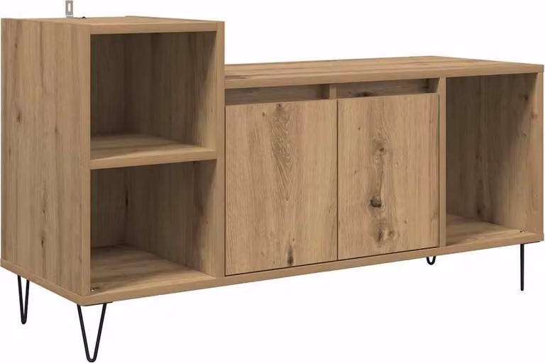Mobile TV Rovere artigianale 100 x 35 x 55 cm Legno multistrato