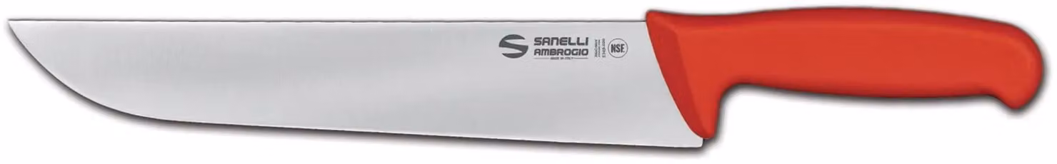 Coltello francese cm 26 rosso linea Supra di Sanelli Ambrogio