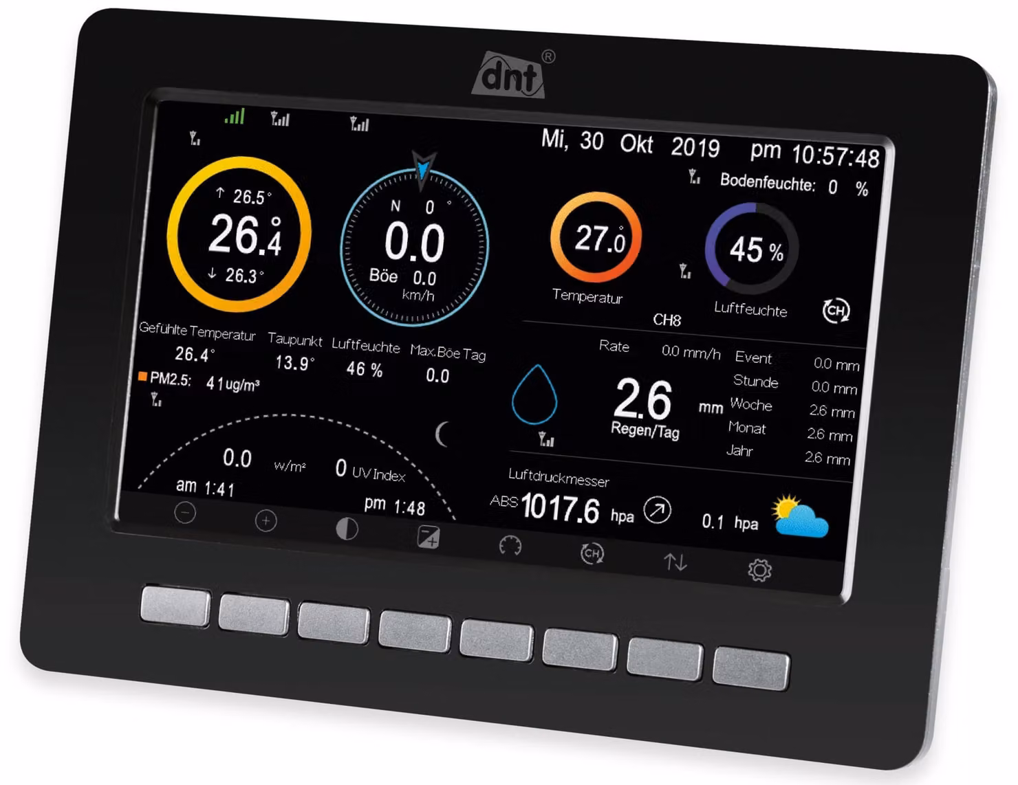 Schermata aggiuntiva DNT 00007 per WeatherScreen Pro