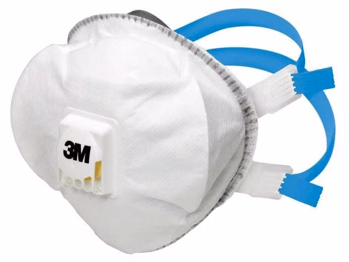 10x Maschera antiparticolato 3M™ FFP2, con valvola, 8825+ | Confezione (5 pezzi)