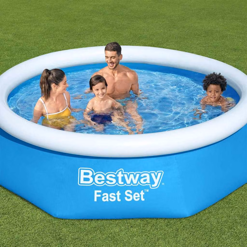 Bestway Piscina Gonfiabile Rotonda Fast Set 244x61 cm 57265