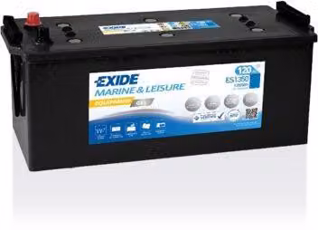 Batteria solare Exide Attrezzatura Gel ES1350 12V 120Ah batteria di alimentazione