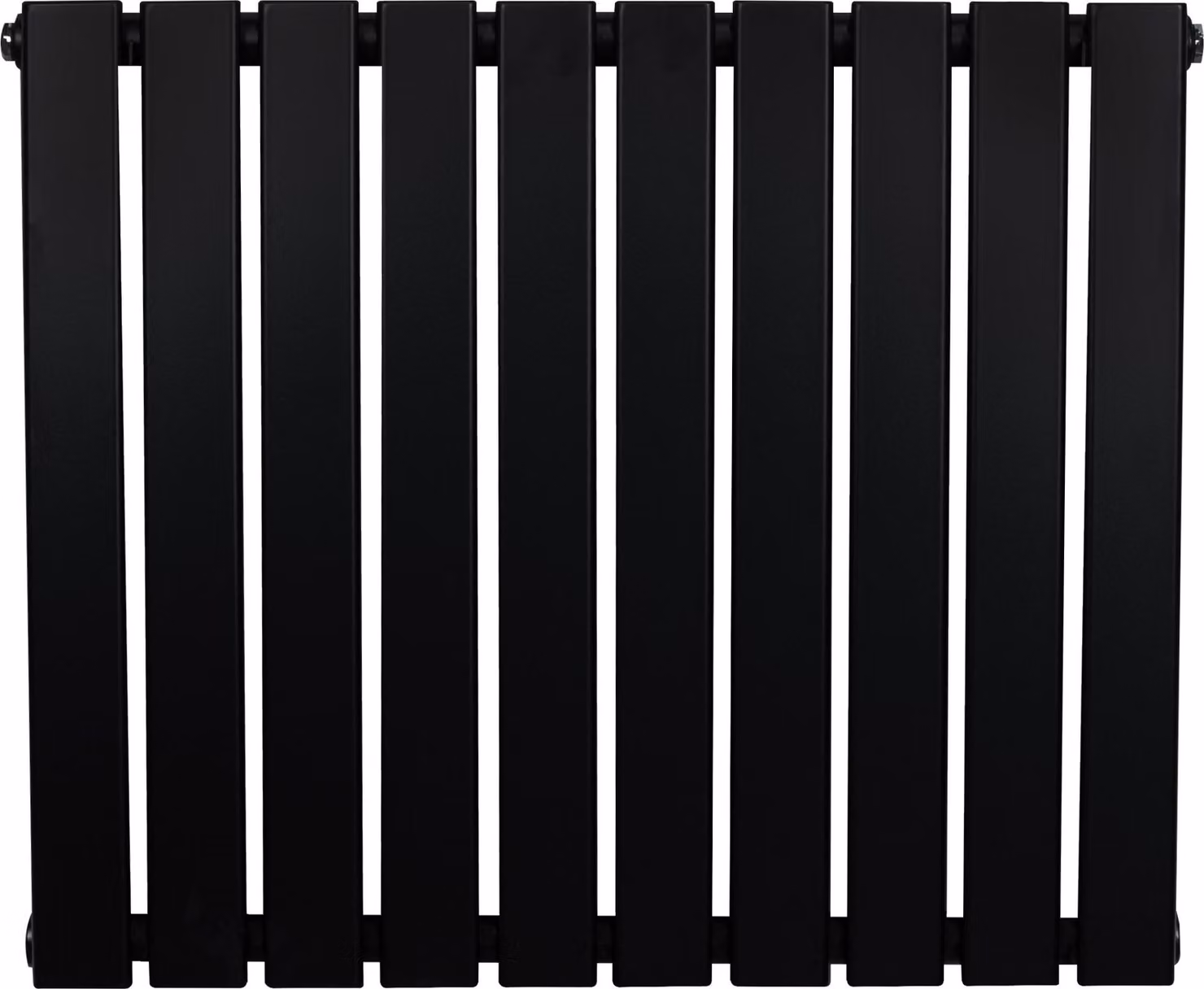 Radiatore a pannello – 600 mm x 700 mm – Nero